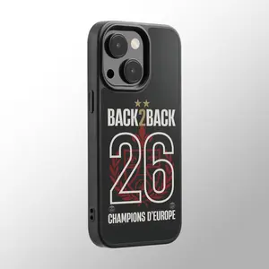 PSG 2 Star Back 2 Back Champions League 2026 Case – Football Fan Gift – iPhone Samsung Xiaomi Oppo Google Pixel