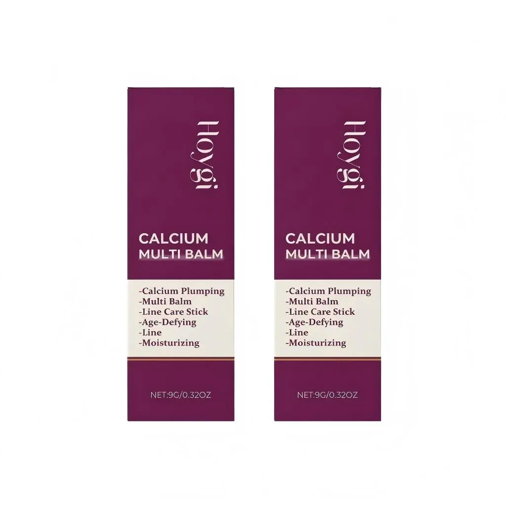 2PCS multi-function calcium intense volume multi balm, | Anti-aging, Sagging,Wrinkles Face Fix Glowly Skincare Eye Cream Smoothing Skin CareMoisturizing Pore Multi-Correction Firming Moisturizing Cream Lightweight Oil Crepe Core Stick