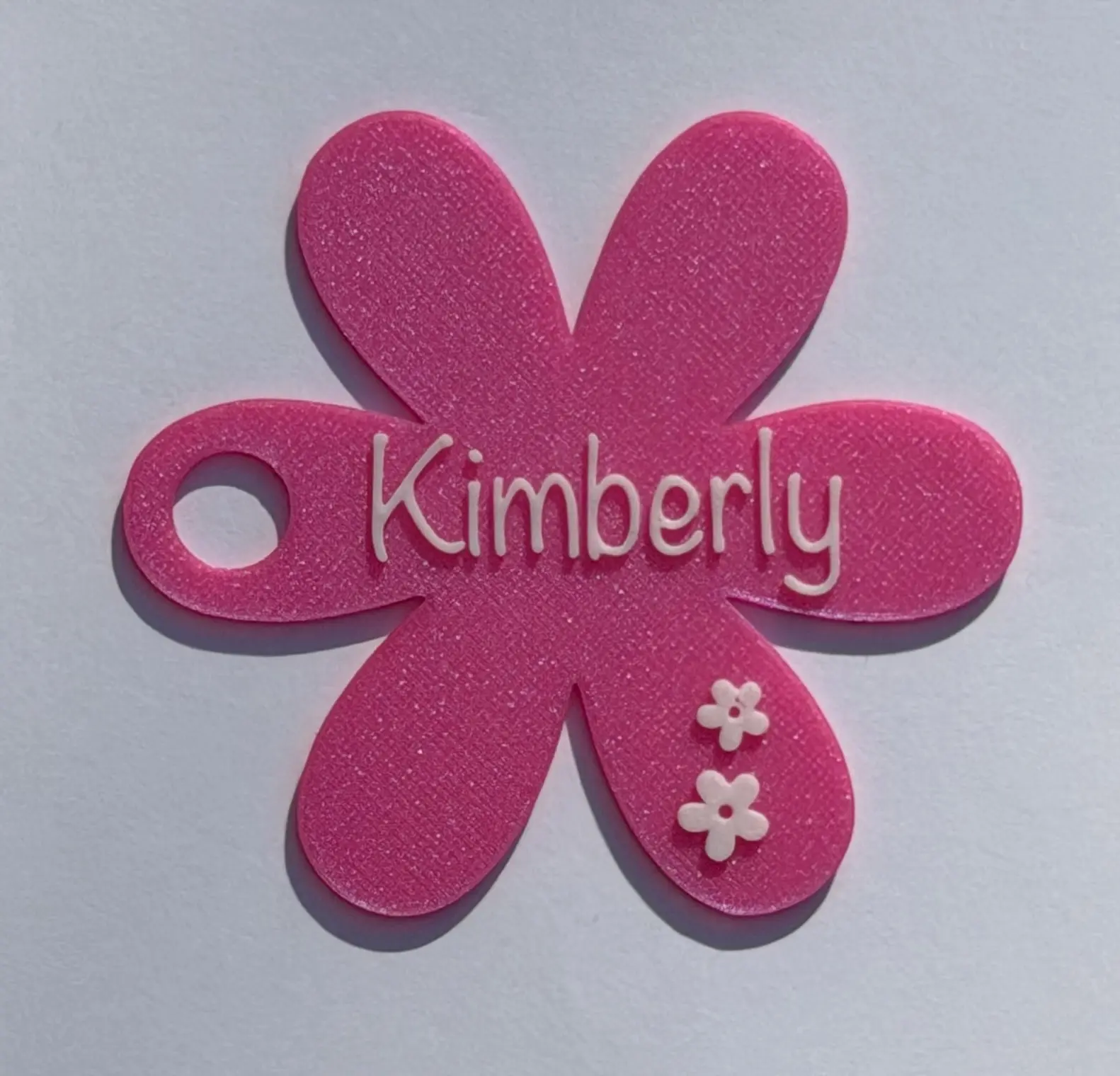 Stanley 40oz 3D Printed flower nameplate for Flowstate Quencher H2.0 tumbler