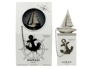 Arabiyat Prestige Marasi Eau de Parfum Spray For Men 3.4 Ounce