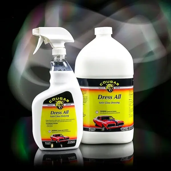 Cougar Dress All Satin Vinyl, Rubber, Plastic and Leather restorer