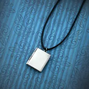 Cartoon Jujutsu Kaisen Todo Aoi The same model Necklace Unisex Openable Square Photo Frame Choker Jewelry Party Accessories Gift