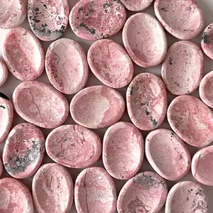 Peruvian Rhodonite Worry Stone