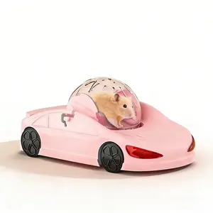 Durable Silent Hamster Exercise Wheel, Small Pet Cage Accessory, Ideal for Hamsters & Sand Mice, Sports Entertainment Toy