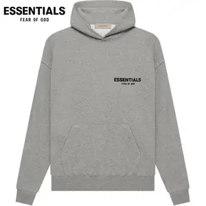 Fear of God Essentials Hoodie FW22 (Dark Oatmeal) Authentic Brand New Fashion Streetwear Hypebeast Limited Gift