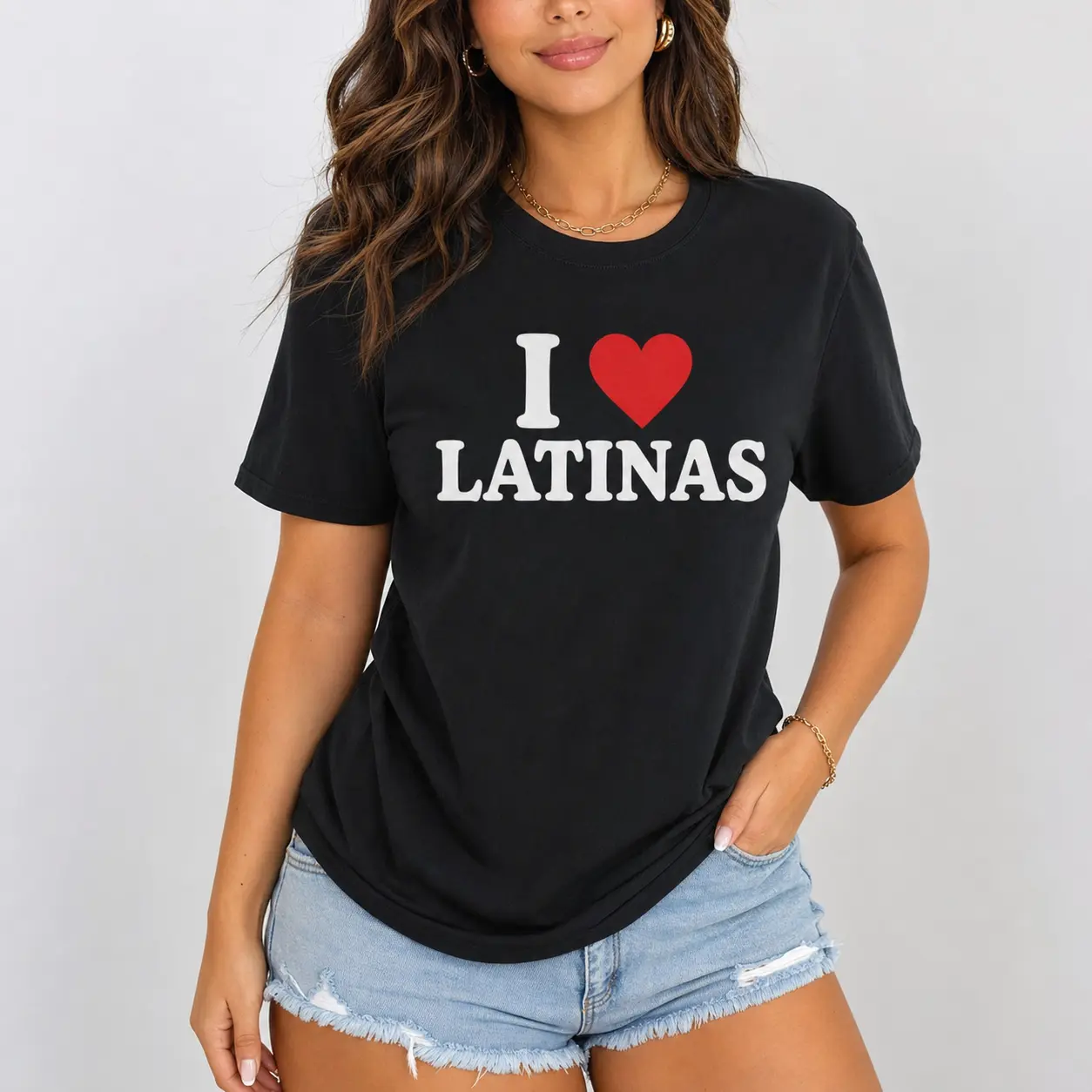 I Love Latinas I Heart Latinas T-Shirt