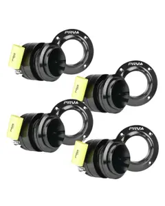 4X PRV Audio TW450Ti-ND-4 Bullet Neodymium Pro Super Tweeter 4 Ohm Titanium 480W