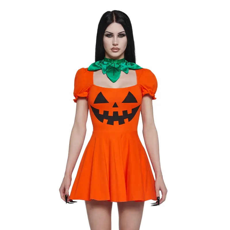 Happy Pumpkin Mini Dress