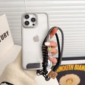 Adjustable Crossbody Cellphone Lanyard with Wallet, Anti-Loss Wrist Strap, Secure Comfortable Wear, Universal Clip for iPhone/Samsung, Multiple Colors, Ideal for Travel/Outdoor Activities