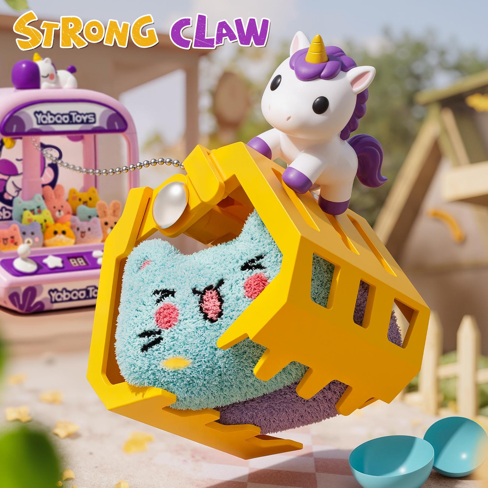 Claw Machine for Kids, Mini Vending Machine with Music, Prize Dispenser ...