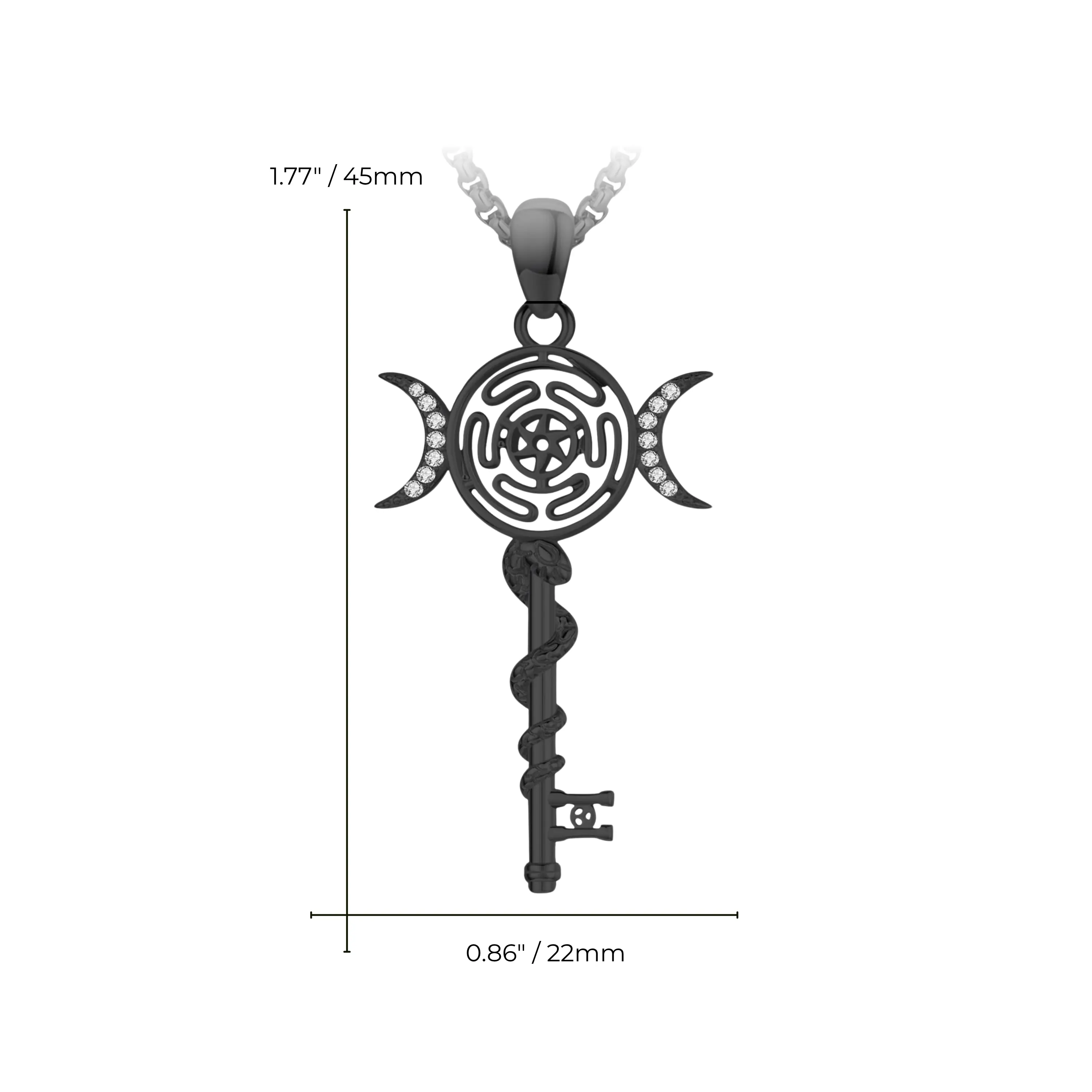 Black Silver Hecate's Key