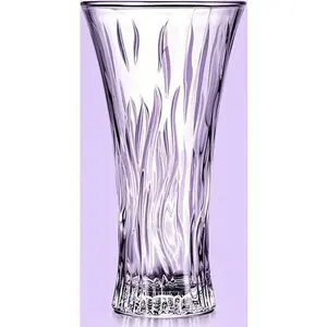 Tall Clear Glass Vase, 12 Inch Lead-Free Crystal Centerpiece, Elegant Flower Holder for Dining Table, Large Modern Home Decor, Living Room Decorative Accent