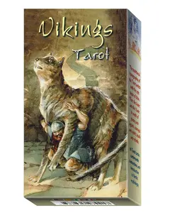 Vikings Tarot Deck – Norse Mythology 78-Card Tarot | Odin Thor Freya | Lo Scarabeo
