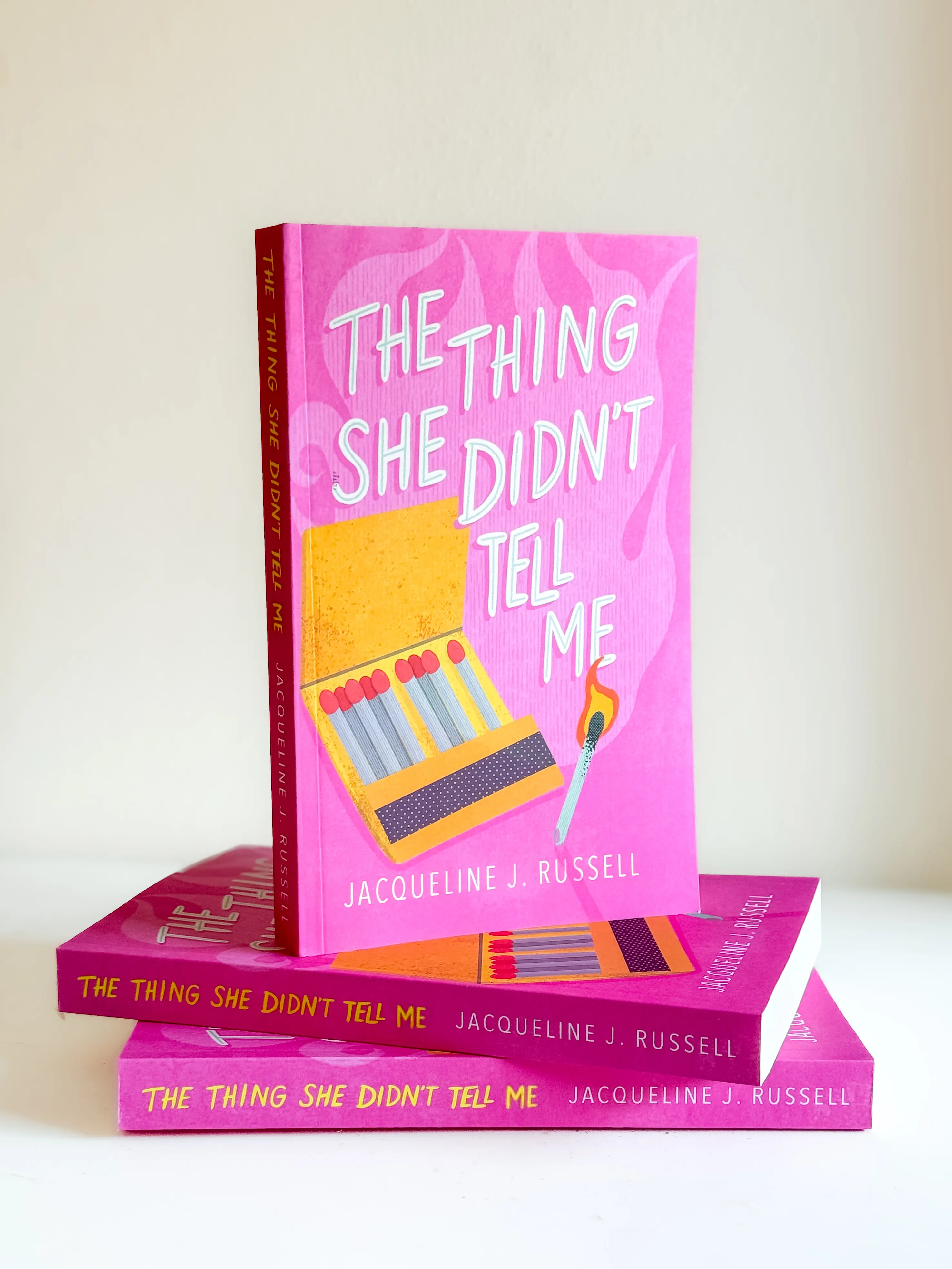 The Thing She Didn't Tell Me by Jacqueline J. Russell *SIGNED BOOK* , Nostalgic, Emotional