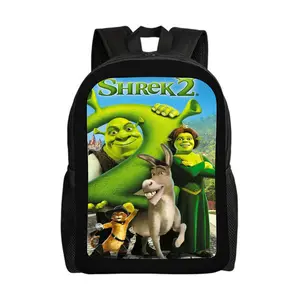 Shrek-Backpacks for Girls, Cute School Backpack, Aesthetic Bookbag for Teens, Lightweight Classic Backpack for Travel, Work, Picnic A-7