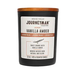 House of Velas Vanilla Amber candle