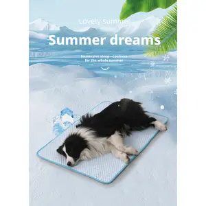 Pet Cooling Ice Pad, Essential Summer Heat Relief, Universal Pet Comfort, Keeps Pets Cool and Happy, Perfect for Hot Weather Days
