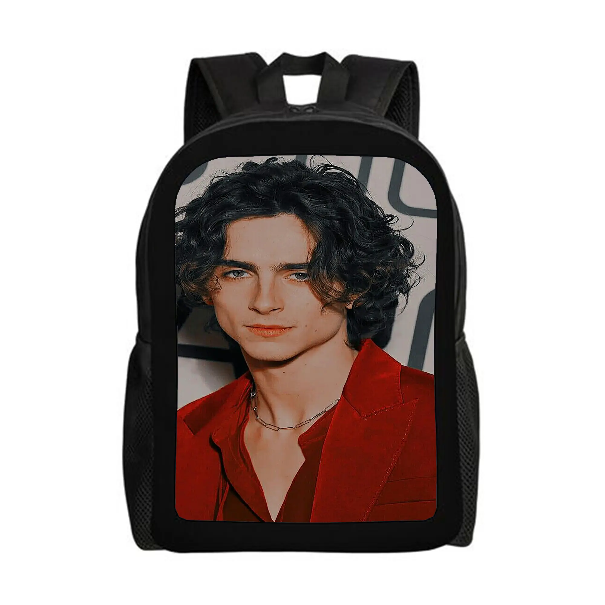 Timothée-Chalamet-Backpacks for Girls, Cute School Backpack, Aesthetic Bookbag for Teens, Lightweight Classic Backpack for Travel, Work, Picnic A-7