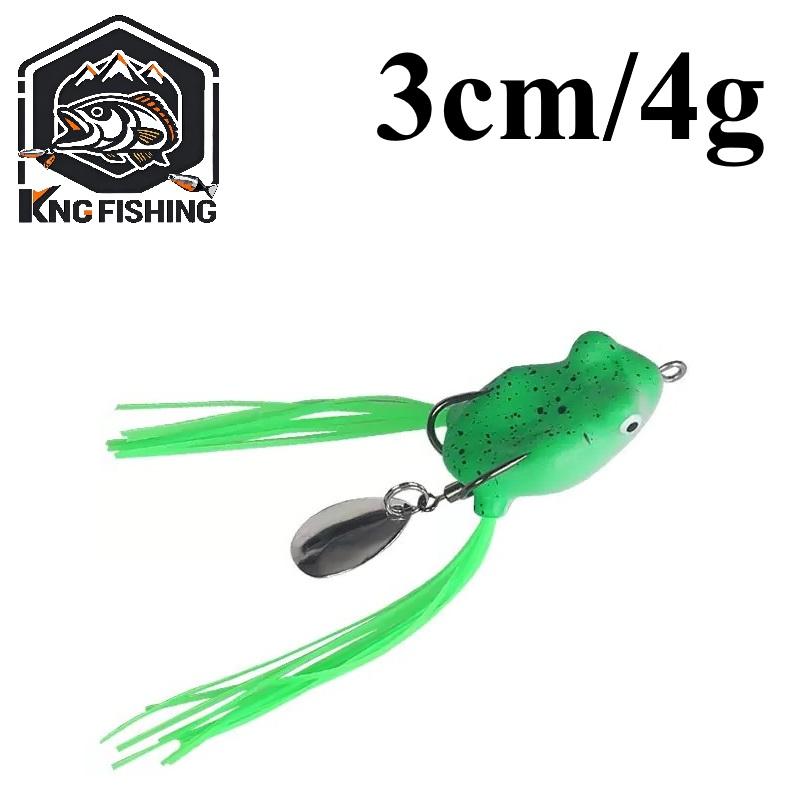 EXCROCK 10pcs Topwater mini Frog Fishing Lure Set/Kit with Hooks, Lifelike Artificial Bait, Fishing Accessories, Solocamping, Minnows Lure Set