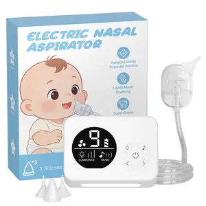 Momiie Electric Nasal Aspirator for Baby - No more midnight tears! This baby snot sucker turns scary cleaning into a lullaby moment. #MomHacks