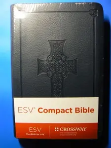 USED-ESV Compact Bible (Trutone, Royal Blue, Celtic Cross Design) Black Letter Text by Crossway (Unknown)
