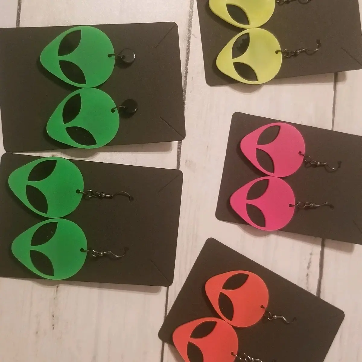 Alien Earrings