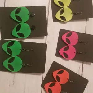 Alien Earrings