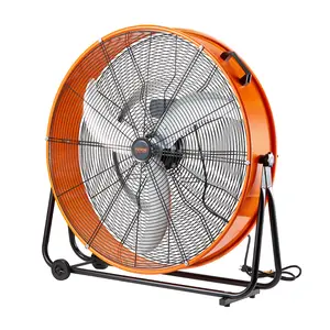 【Spotlight Day】VEVOR Drum Fan, 30 Inch High Velocity Industrial Shop Fan, Heavy Duty Commercial Use 3-Speed 13000CFM, 360°Adjustable Tilting Industrial Floor Fan for Warehouse,Workshop,Factory, Basement