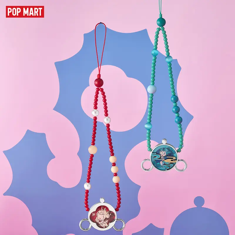 POP MART SKULLPANDA The Mirage Series Phone Chain - TikTok Shop