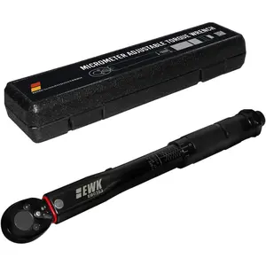 1/4 Inch Drive Click Torque Wrench 20-200 in lb 2.26-22.59 Nm, Dual Scale Reversible  For Bicycles Small Engines And Precision Torque Work