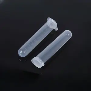 2/5pcs Transparent Plastic Embroidery Felting Sewing Needles Container Pin Needle Storage Tubes Bottle Holder Storage Case