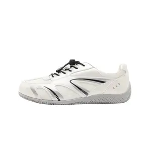 Quick-Lace Retro Sneakers | Breathable Mesh & Light Cushioning, Versatile for Commute & Casual Walks