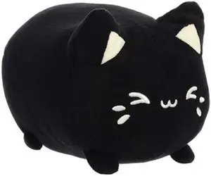 Tasty Peach Aurora 7" Black Sesame Meowchi Plush