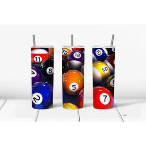 Billiards Fan 20 oz Tumbler