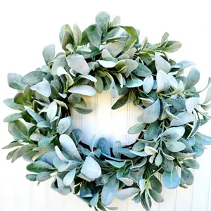 Year Round Lamb’s Ear Wreath