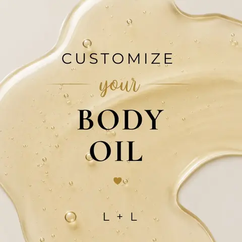 CUSTOM Body Oil, Build Your Body Oil Experience