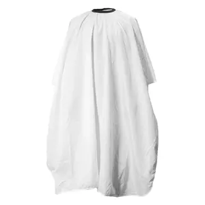 VOCOSTE Waterproof Solid Color Hair Cut Barber Cape White 1 Pc