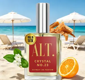 ALT. FRAGRANCES Crystal No. 23 Extrait de Parfum 60ml | Inspired by Baccarat Rouge 540 | Luxe Unisex Perfume with Long-Lasting Jasmine, Amberwood & Cedar Notes | All-Day Wear for Men & Women | High-Sillage Affordable Luxury Dupe