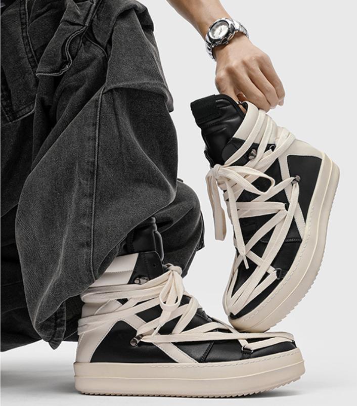 Head-Turning Chunky Sole High-Tops | Instant Street Style Upgrade