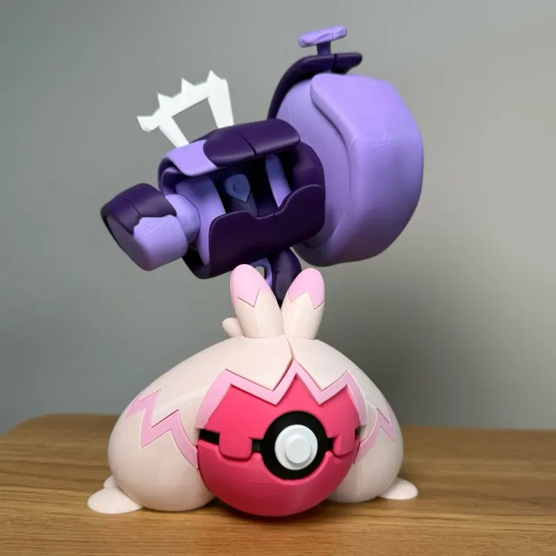 #0959 Tinkaton Ball - Made to Order, 3D Printed Pokeball Figure, High-Quality PLA