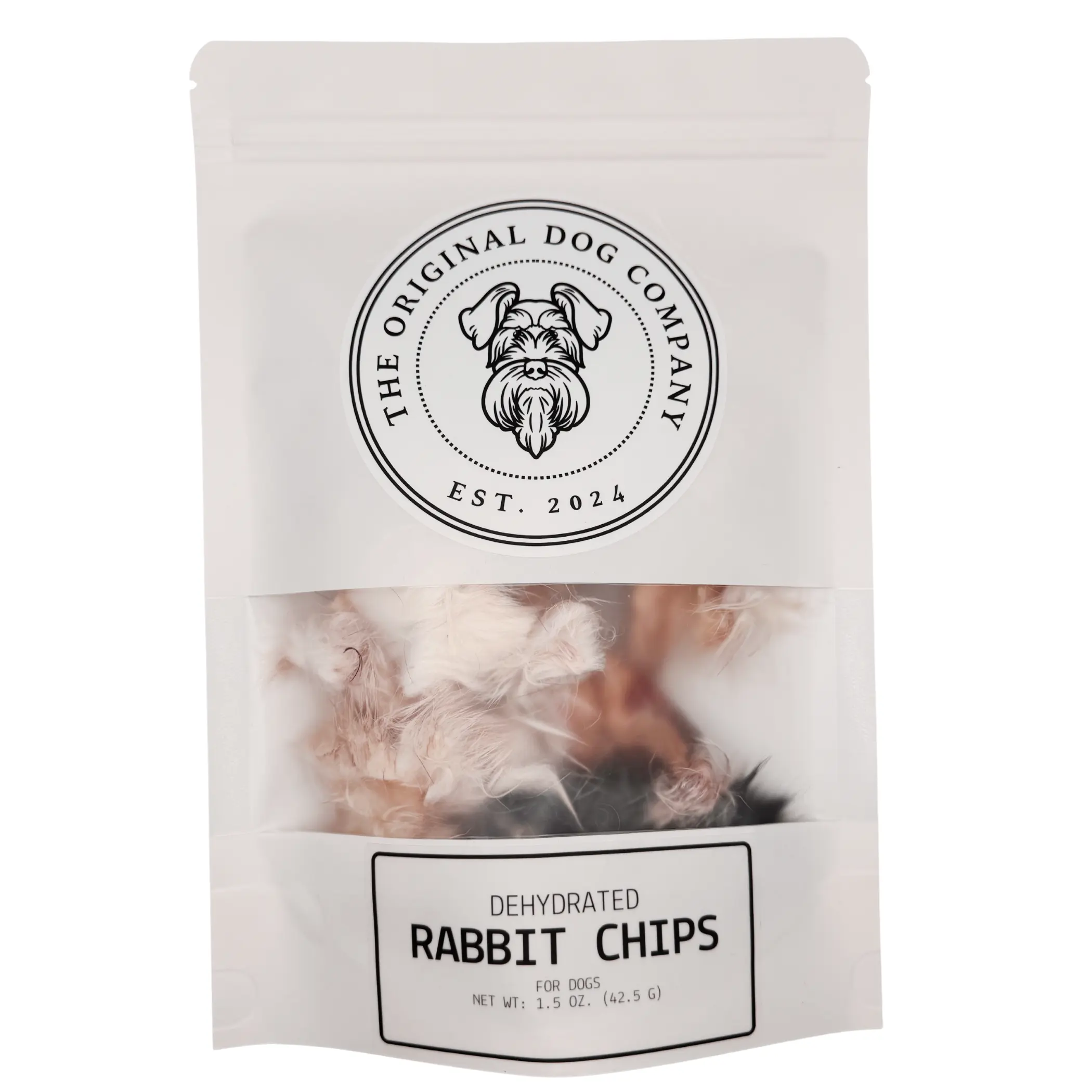 Dehydrated Rabbit Chips for Dogs & Cats | Natural Fiber Sing Ingredient Treat Dehydrated Rabbit Chips for Dogs & Cats | Natural Fiber Sing Ingredient Treat