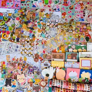 Calendars, Planners & Personal Organisers Sticker Book office desk accessory sticker book vinyl sticker tackle box diy decorative high quality spring bookmark waterproof label Budgeting Bookmarks Square Labels