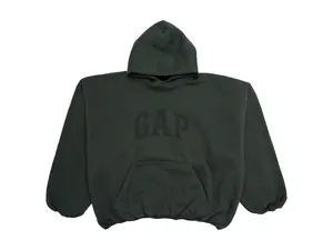 Yeezy Men's Gap Engineered by Balenciaga Dove Hoodie Dark Green, from StockX
