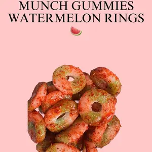 munch gummies ~ watermelon ring snack