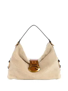 GUESS Female Camden Shearling Shoulder Bag
