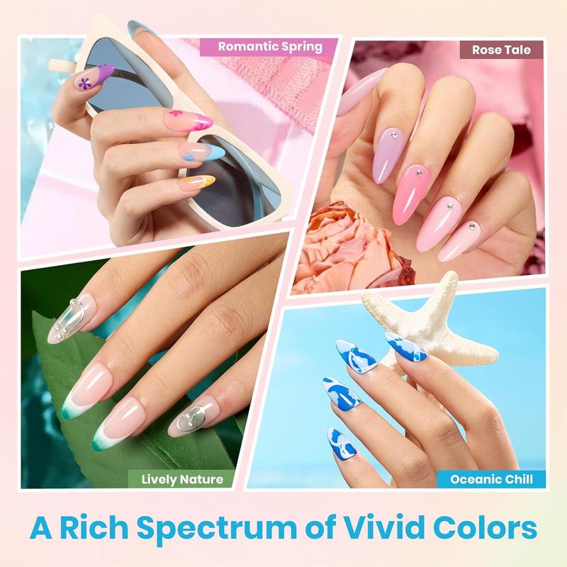 Beetles 100Colors Gel Nail Polish Set, DIY Nails at home Gift for girl Gift for woman gel x nails Nailcare Glitter Glue Cosmetic Cutics  Fall Nail Halloween Nail Black Friday Winter Nail Christmas Gift