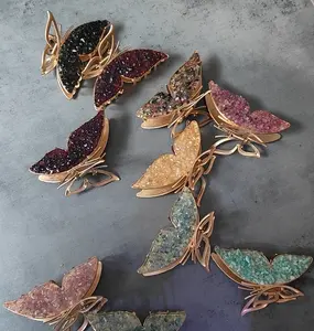 Lisa(9614)gc. crystal fragments hair clips