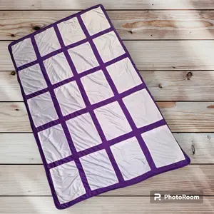 20 panel blankets sublimation blank polyester 20 panel blankets sublimation blank polyester