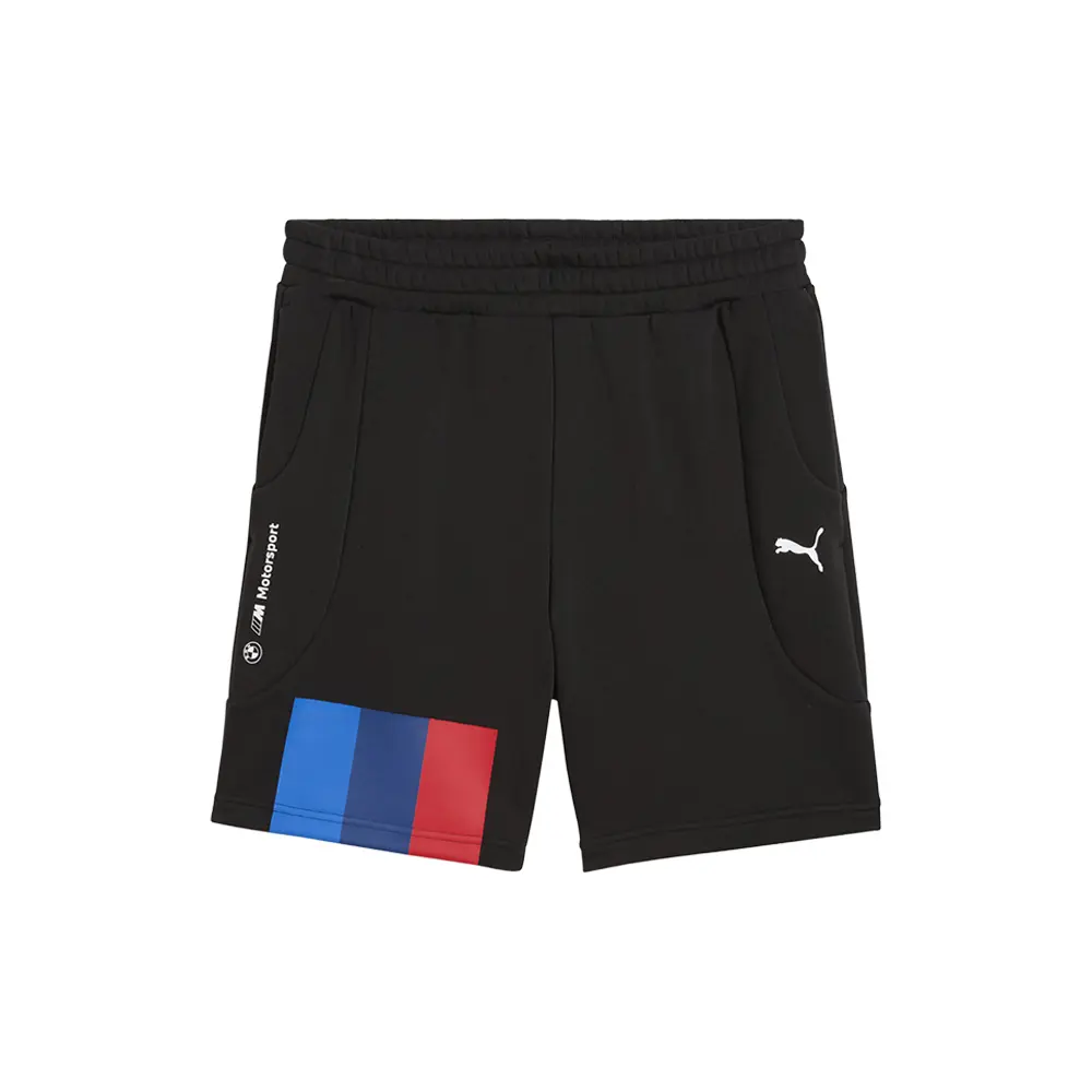 PUMA Mens Bmw M Motorsport Pumatech-X 7 Inch Shorts Casual Bottoms Casual - Black