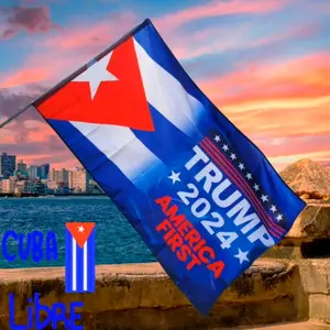 Cuban Trump Flag 3x5